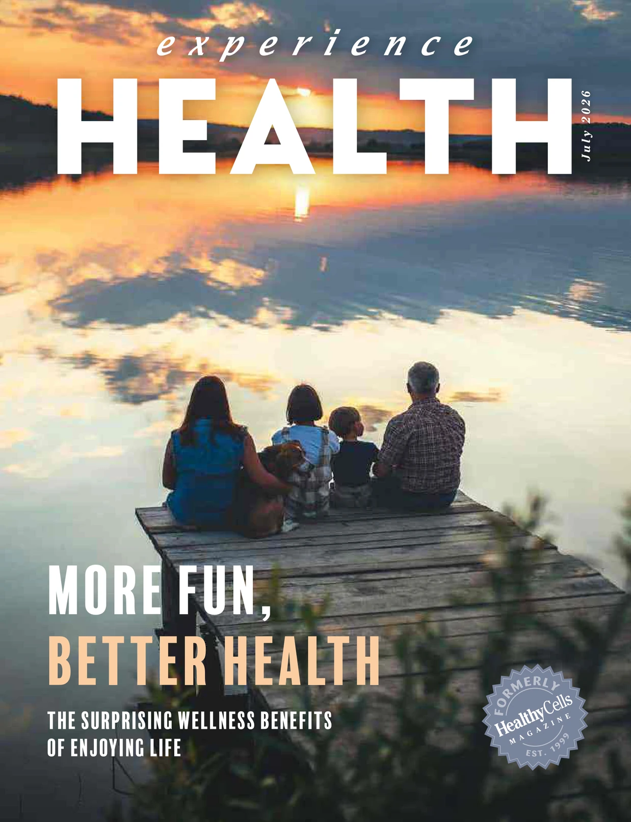 July 2026 Experiencing Health magazine cover