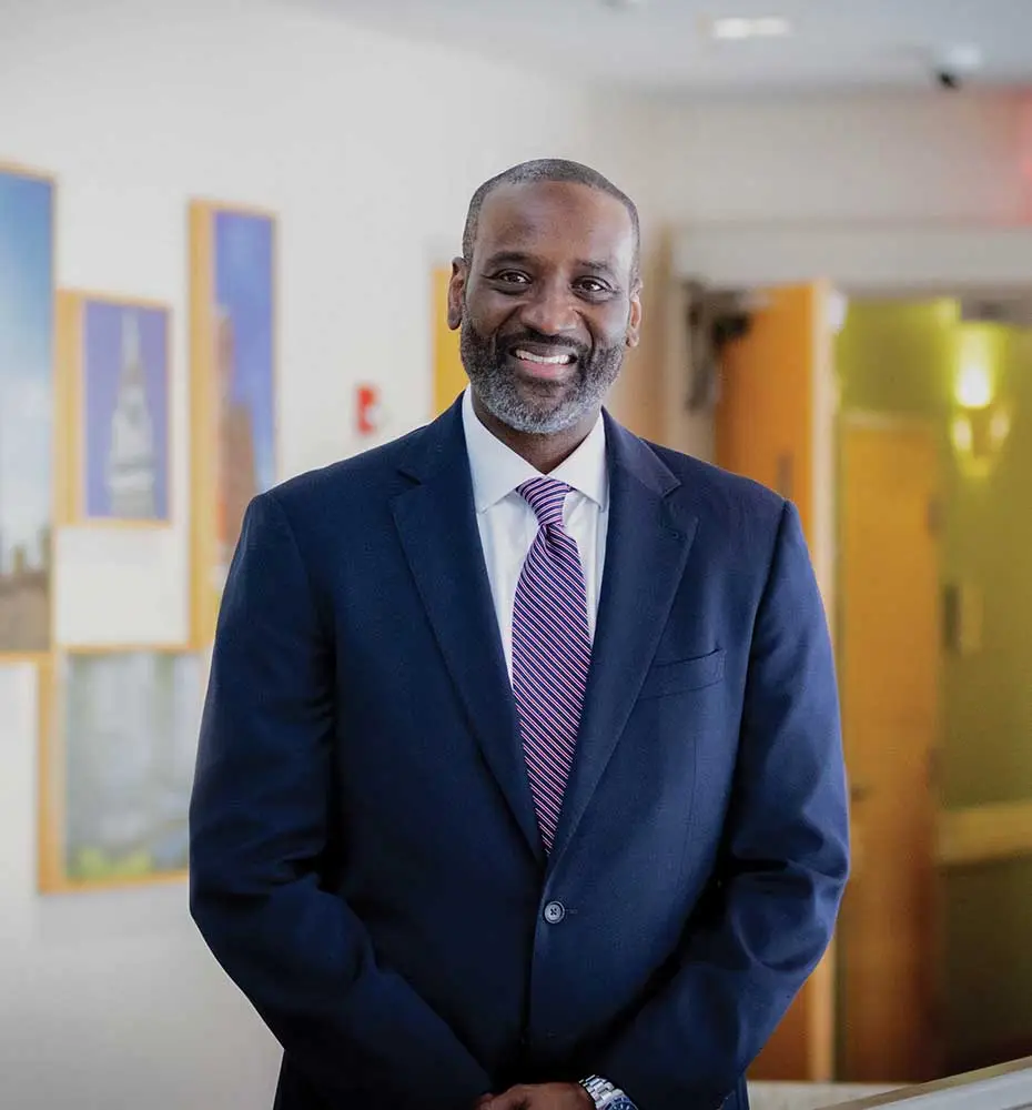 President Derrick Frazier — New OSF St. Joseph Medical Center President Confident OB Emergency Department Will Improve Care