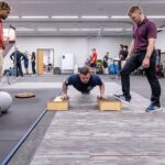 Bradley University physical training session